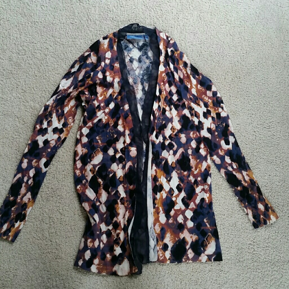Colorful cardigan